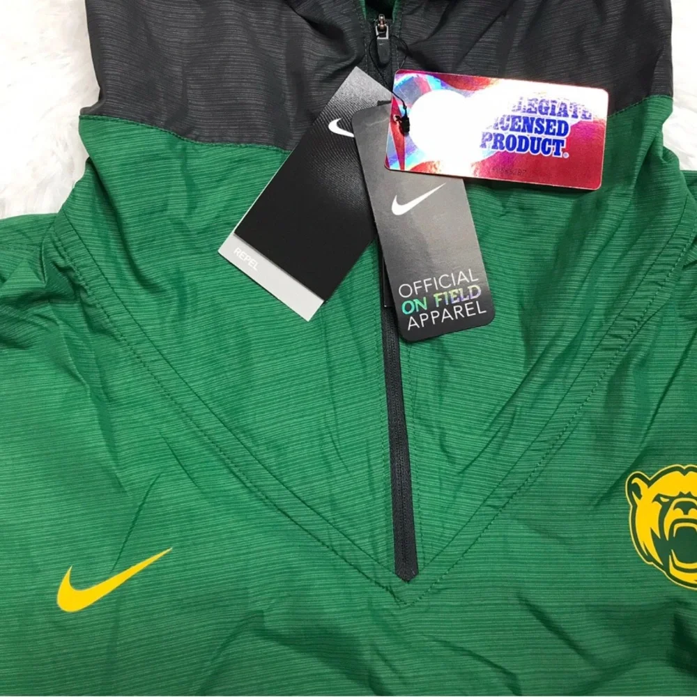 Nike NCAA Baylor Bears Hooded Windbreaker Jacket Mens Size S Green CQ5211 - Picture 6 of 10
